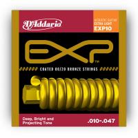 Daddario EXP10 Coated 80/20 Bronze 10-47